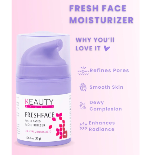 Fresh Face Water Based Moisturizer